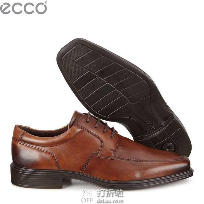 ECCO 爱步 Minneapolis 明斯系列 男式皮鞋 正装鞋 39码4.8折.09 海淘转运到手约￥574 中亚Prime会员免运费直邮到手约￥539