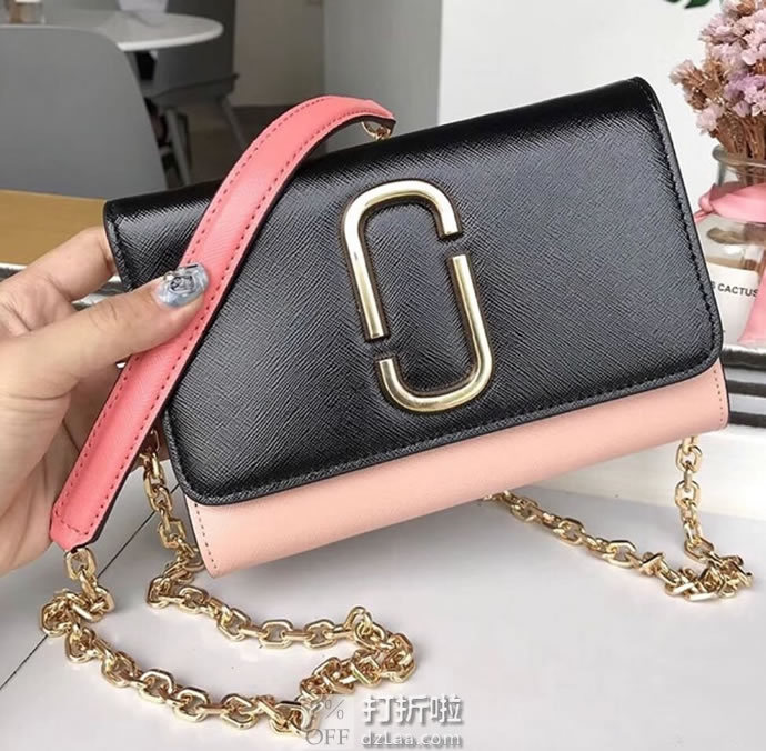 Marc Jacobs 马克·雅可布 Snapshot 拼色单肩包 下单5折后￥1145 两色可选