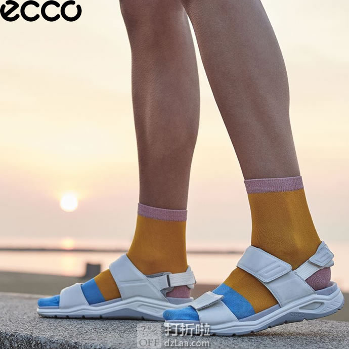 限尺码 ECCO 爱步 19年春夏新款 X-trinsic 全速系列 女式凉鞋 ￥467 中亚Prime会员免运费直邮到手约￥514