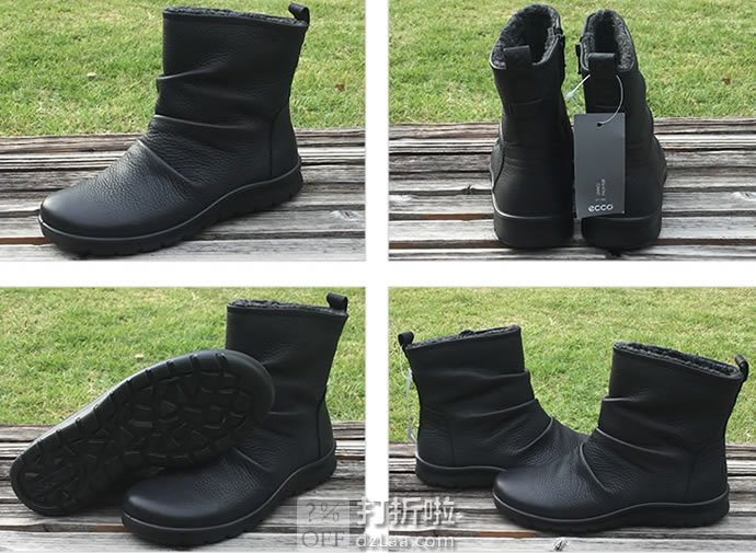 ECCO  爱步 Babett 芭贝特 Hydromax防泼水 女式短靴 38码￥433 中亚Prime会员免运费直邮到手约￥479