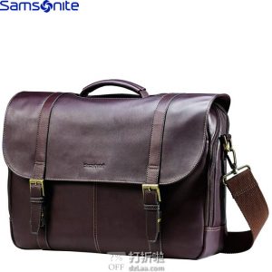 Samsonite 新秀丽 Colombian 17英寸 复古公文包 优惠券折后2.1折$59.99史低 海淘转运到手约￥532