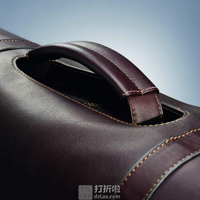 Samsonite 新秀丽 Colombian 17英寸 复古公文包 优惠券折后2.1折.99史低 海淘转运到手约￥532