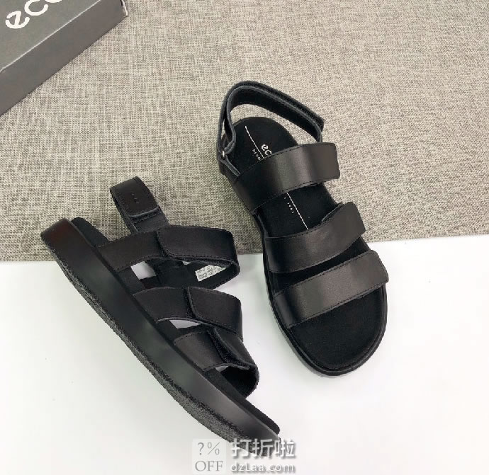 限尺码 ECCO 爱步 Flowt 女式凉鞋 ￥473 中亚Prime会员免运费直邮到手约￥521