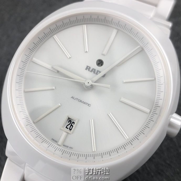 RADO 雷达 D-Star 帝星系列 R15964012 男式陶瓷机械表 优惠码折后9 海淘转运关税补贴到手约￥4336  国内￥20500