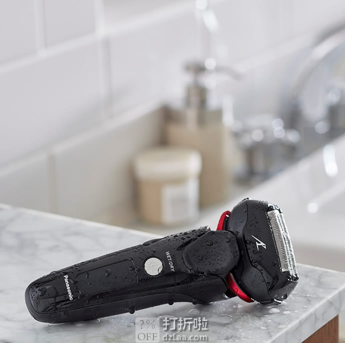 Panasonic 松下 ES-LT3N-K 干湿两用 可水洗 三刀头电动剃须刀 4.7折.99 海淘转运到手约¥517