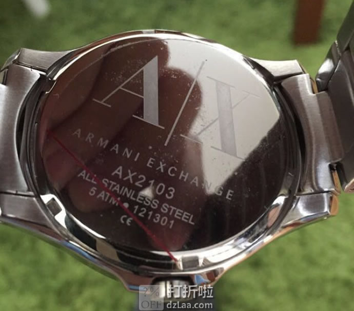 A/X Armani Exchange 男式时装腕表 AX2103 5.4折.98 海淘转运关税补贴到手约￥735