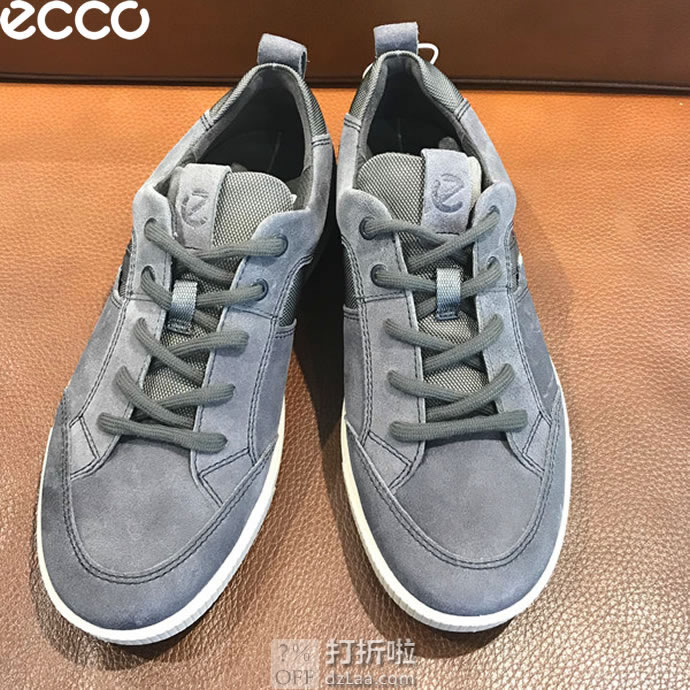 ECCO 爱步 Ennio 恩尼奥系列 男式系带休闲鞋 40码￥453 中亚Prime会员免运费直邮到手约￥501