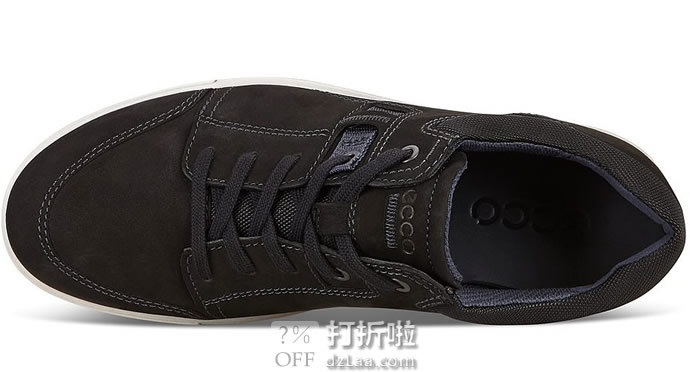 ECCO 爱步 Ennio 恩尼奥系列 男式系带休闲鞋 40码￥453 中亚Prime会员免运费直邮到手约￥501