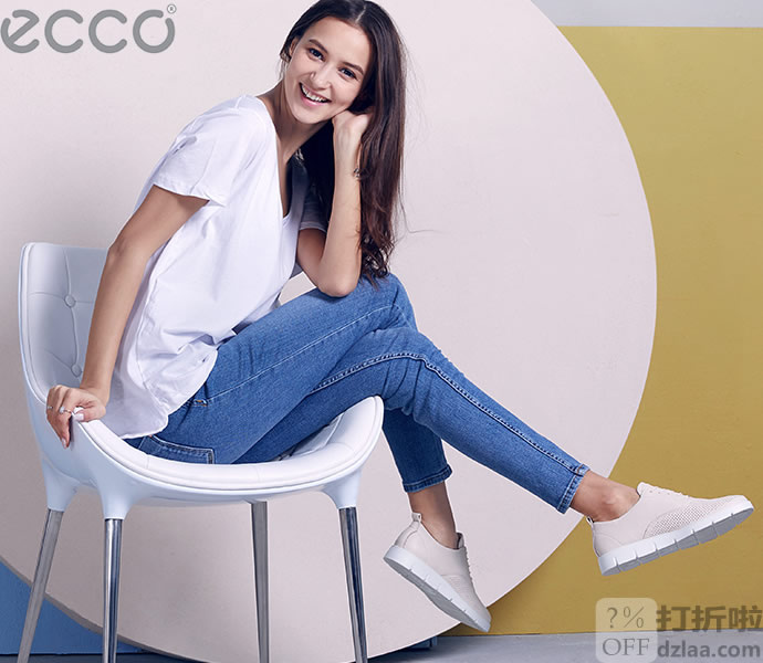 大脚有福 ECCO 爱步 Bella 贝拉系列 女式系带休闲鞋 4.2折.99 海淘转运到手约￥435 国内￥1248