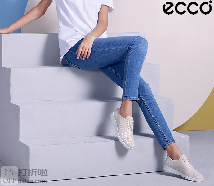 大脚有福 ECCO 爱步 Bella 贝拉系列 女式系带休闲鞋 4.2折.99 海淘转运到手约￥435 国内￥1248