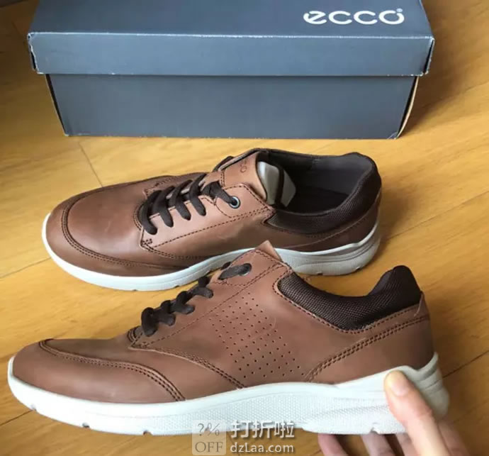 ECCO 爱步 IRVING 欧文系列 休闲男鞋 42码￥449 中亚Prime会员免运费直邮到手约￥499