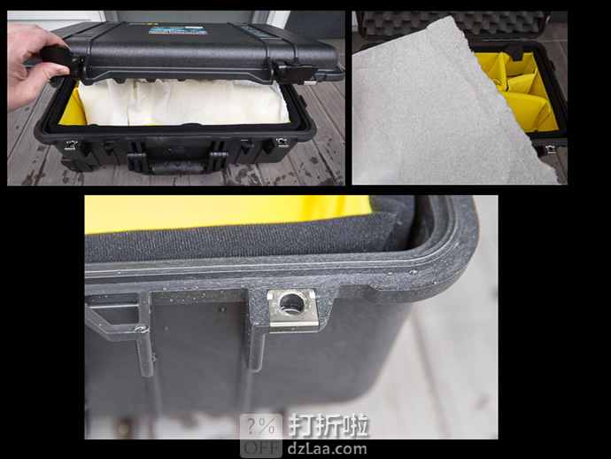 金盒特价 热销高好评 PELICAN 派力肯 塘鹅 1510 安全防护箱 可登机中型拉杆箱 含标准海绵 4.4折9.96 海淘转运到手约￥1199