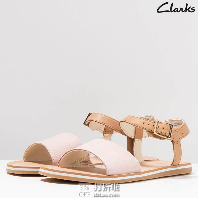 Clarks 其乐 Skylark Pure Youth 女式凉鞋 ¥261起 中亚Prime会员免运费直邮到手约¥289 两色可选