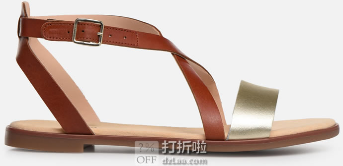 Clarks 其乐 Bay Rosie 女式凉鞋 ￥369 中亚Prime会员免运费直邮到手约￥406 三色可选