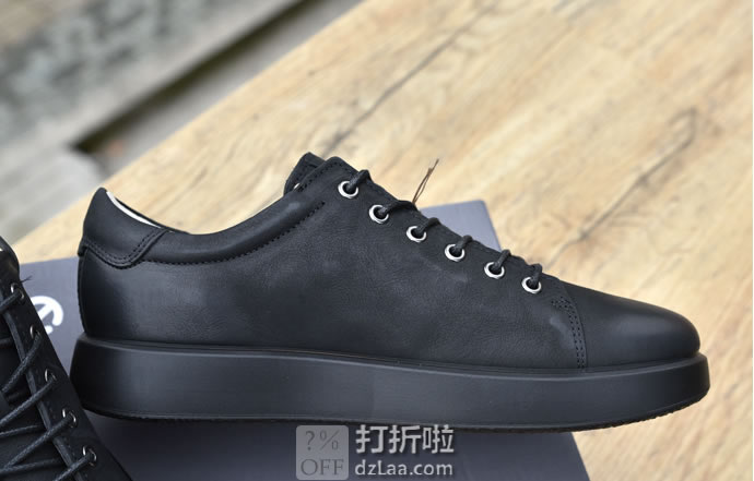 ECCO 爱步 Corksphere 1 酷型 男式休闲鞋 板鞋 41码¥497 中亚Prime会员单免运费直邮到手约¥550