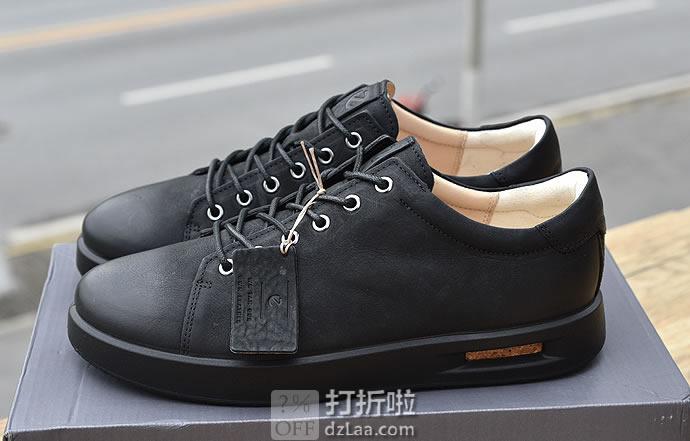 ECCO 爱步 Corksphere 1 酷型 男式休闲鞋 板鞋 41码¥497 中亚Prime会员单免运费直邮到手约¥550