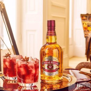 Chivas 芝华士 12年苏格兰威士忌 750ml 双重优惠折后￥84包邮包税 88VIP会员还可95折