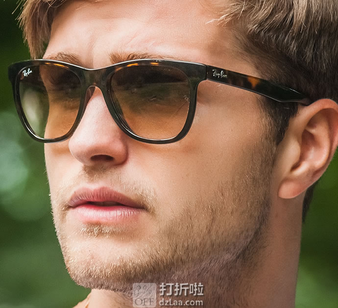 Ray-Ban 雷朋 Highstreet 高街系列 RB4184 中性复古偏光太阳镜 3.6折.49 海淘转运到手约￥500 中亚Prime会员免运费直邮到手约￥633