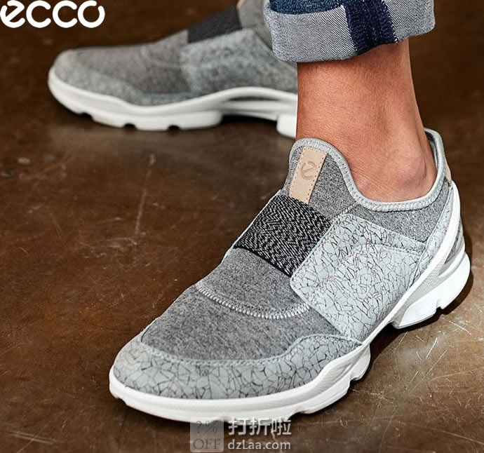 ECCO 爱步 Biom Street 健步街头系列 一脚套 女式休闲鞋 35码2.3折.51 海淘转运到手约￥330