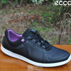 ECCO 爱步 Sense 森斯系列 牦牛皮 快速锁扣 女式休闲运动鞋 4折$51.35起 海淘转运到手约￥453