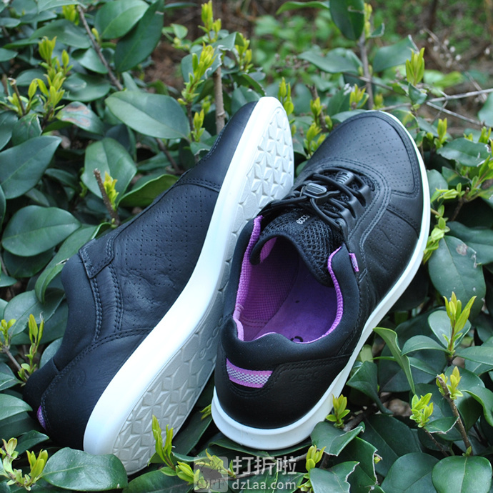 ECCO 爱步 Sense 森斯系列 牦牛皮 快速锁扣 女式休闲运动鞋 4.1折.01起 海淘转运到手约￥452