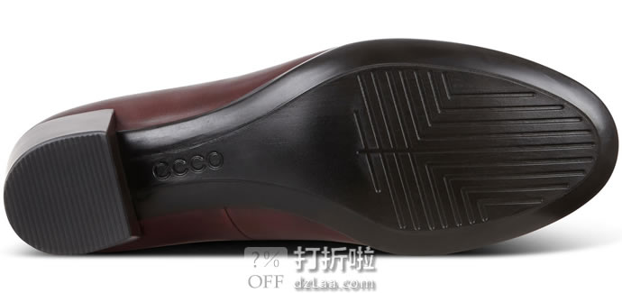 ECCO 爱步 Shape 35 型塑35 女式中跟浅口单鞋 35码4.4折.92 海淘转运到手约￥483 中亚Prime会员免运费直邮到手约￥447