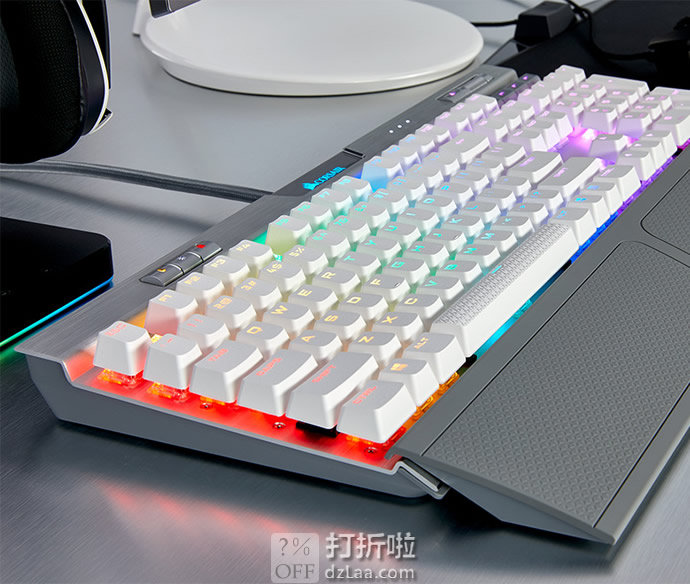 CORSAIR 海盗船 K70 RGB MK.2 SE 特别版炫彩背光 机械键盘 银轴 6.1折9.99 海淘转运到手约￥885 中亚Prime会员免运费直邮约￥861