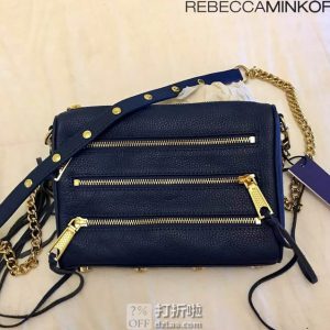 Rebecca Minkoff Mini 5-Zip 经典小挎包 3.3折$64.68 海淘转运到手约￥486 中亚Prime会员免运费直邮到手￥531