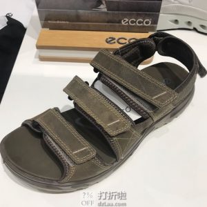 ECCO 爱步 OFFROAD 男式凉鞋 40码3.8折$53.55 海淘转运到手￥460