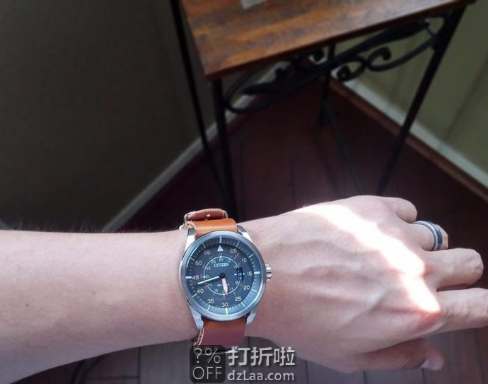 CITIZEN 西铁城 AW1361-10H 大飞款光动能男表 4.1折.89 海淘关税补贴转运到手约￥679