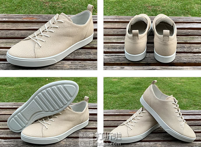 白菜 ECCO 爱步 Gillian 吉莉系列 女式休闲鞋 板鞋 40码1.8折.08 海淘转运到手约￥281