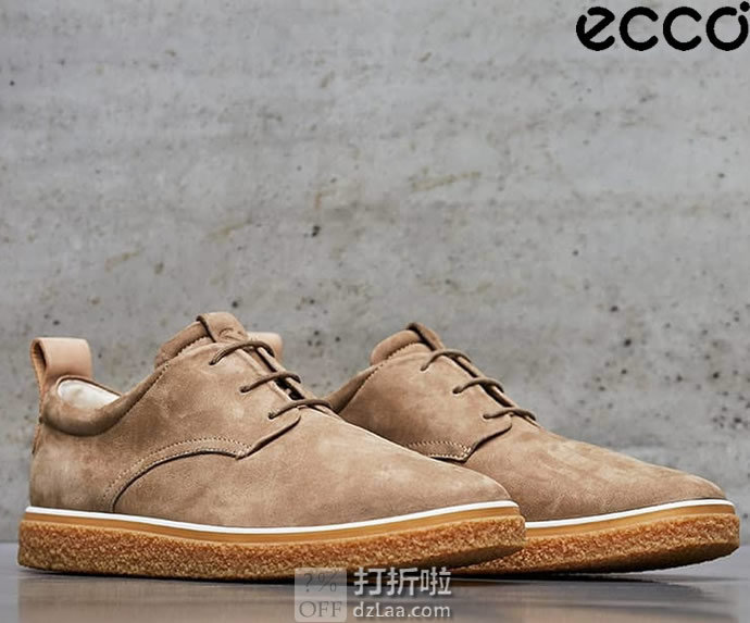 ECCO 爱步 Crepetray 酷锐 男式牛津鞋 休闲鞋 41码￥485 中亚Prime会员免运费直邮到手约￥534