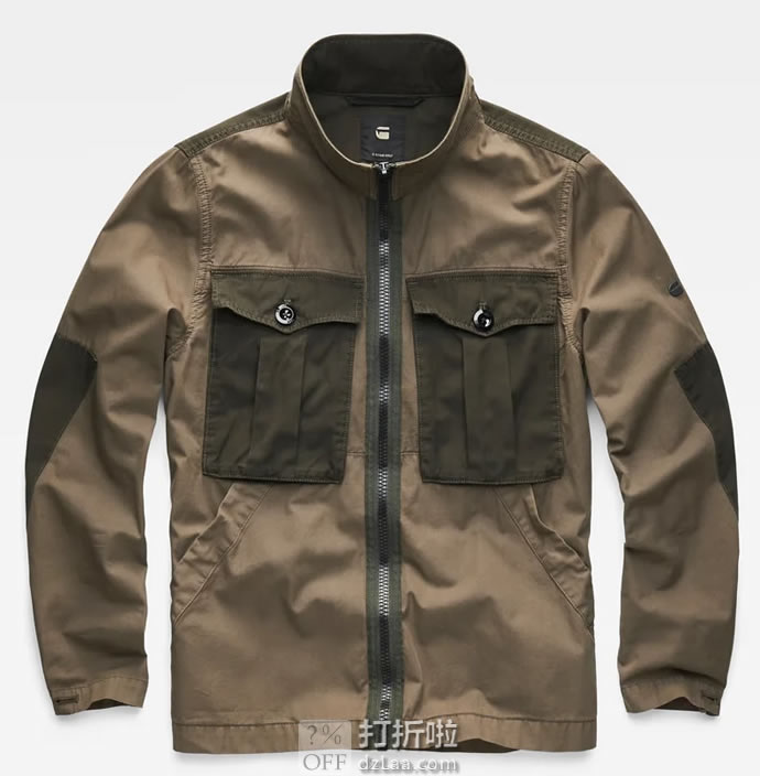 G-Star Raw Type C 男式衬衫夹克 M码￥333 中亚Prime会员免运费直邮到手约￥372