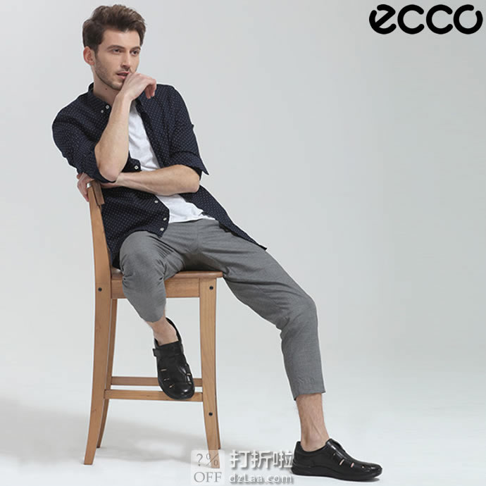 ECCO 爱步 Irving 欧文系列 男式渔夫凉鞋 ￥492起 中亚Prime会员免运费直邮到手约￥542 天猫￥1799