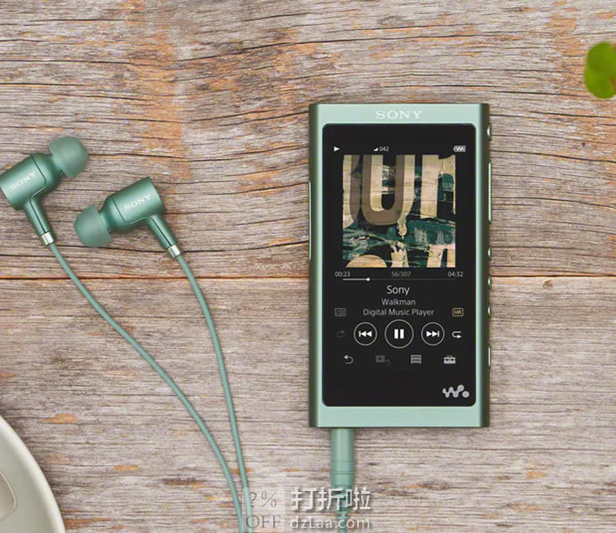 预售 SONY 索尼 NW-A55 Hi-Res高解析度音乐播放器 16GB ¥1299(需¥100定金) 3色可选