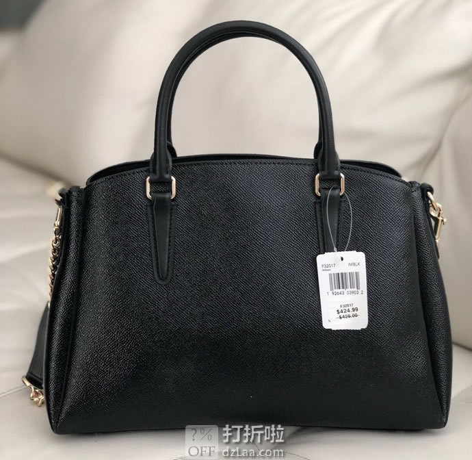COACH 蔻驰 MINI SAGE 手提包 戴妃包 F28977IMBLK ￥929