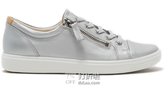 ECCO 爱步 Soft 7 Side Zip 柔酷7号 侧拉链版 休闲女鞋 37码￥408 中亚Prime会员免运费直邮到手约￥463 天猫￥1599