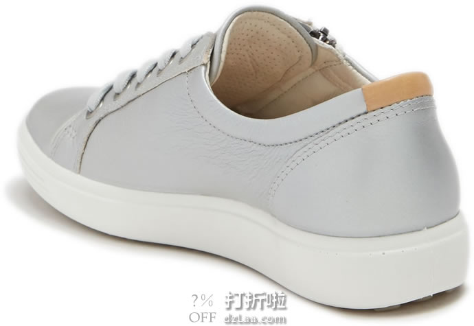 ECCO 爱步 Soft 7 Side Zip 柔酷7号 侧拉链版 休闲女鞋 37码￥408 中亚Prime会员免运费直邮到手约￥463 天猫￥1599