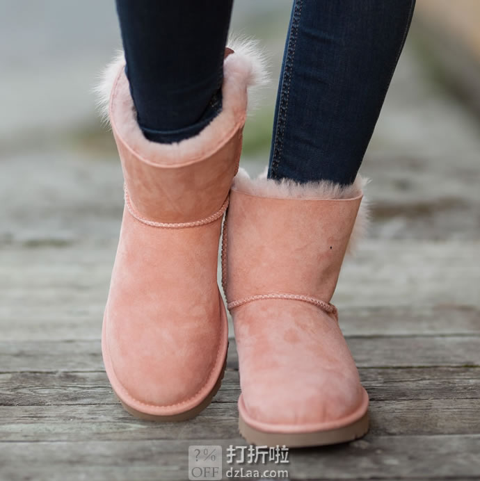 UGG Fluff Bow Mini 迷你蝴蝶结 毛茸款 女式雪地靴 36码3.3折.89 海淘转运到手约¥506 国内¥1146