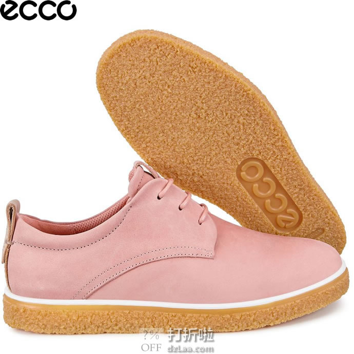 ECCO 爱步 Crepetray 酷锐 系带女式休闲鞋 36码￥438 中亚Prime会员免运费直邮到手约￥484