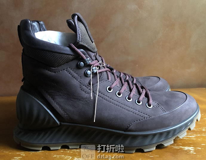 ECCO  爱步 Exostrike 突破系列 Hydromax 防泼水 男式户外短靴 42码￥649 中亚Prime会员免运费直邮到手约￥717
