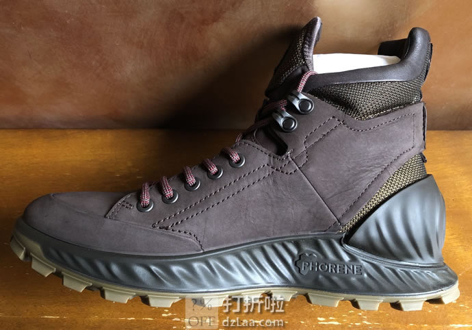 ECCO  爱步 Exostrike 突破系列 Hydromax 防泼水 男式户外短靴 42码￥649 中亚Prime会员免运费直邮到手约￥717