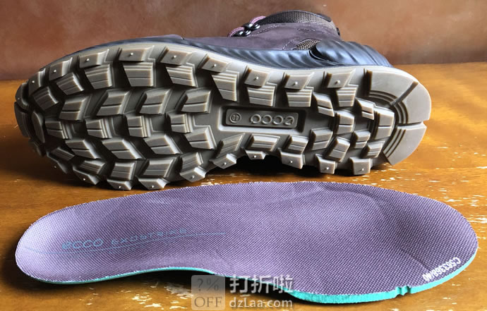 ECCO  爱步 Exostrike 突破系列 Hydromax 防泼水 男式户外短靴 42码￥649 中亚Prime会员免运费直邮到手约￥717