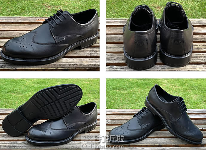 ECCO 爱步 19年春季新款 Vitrus III 唯图系列 布洛克鞋 男式正装鞋 44码￥469 天猫￥1619