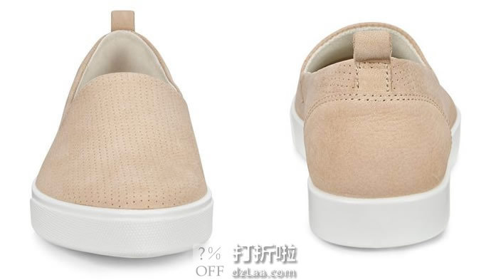 ECCO 爱步 Gillian 吉莉系列 打孔版 女式一脚套休闲鞋 ￥450 两色可选