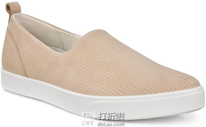 ECCO 爱步 Gillian 吉莉系列 打孔版 女式一脚套休闲鞋 ￥450 两色可选