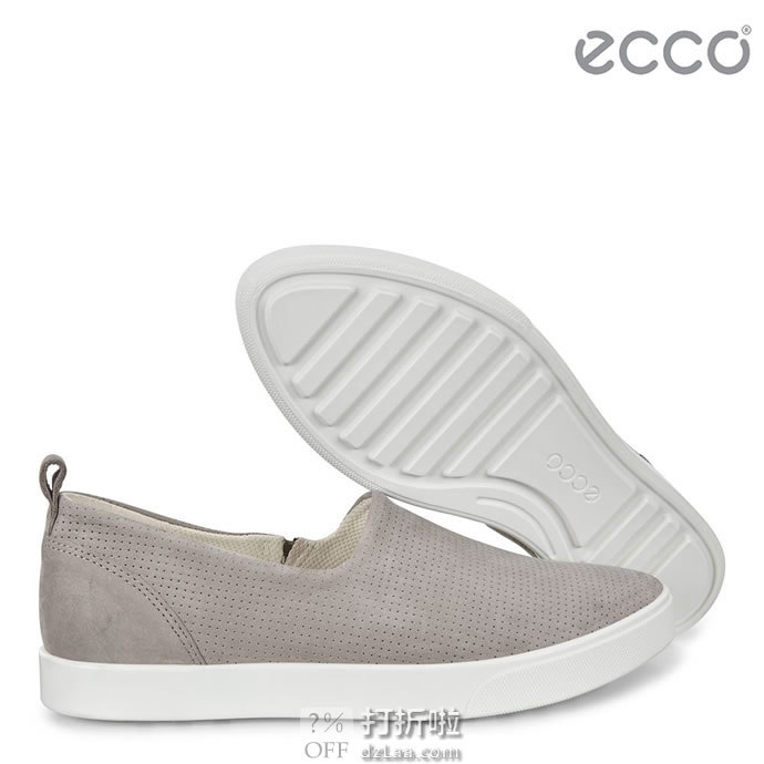 ECCO 爱步 Gillian 吉莉系列 打孔版 女式一脚套休闲鞋 ￥450 两色可选