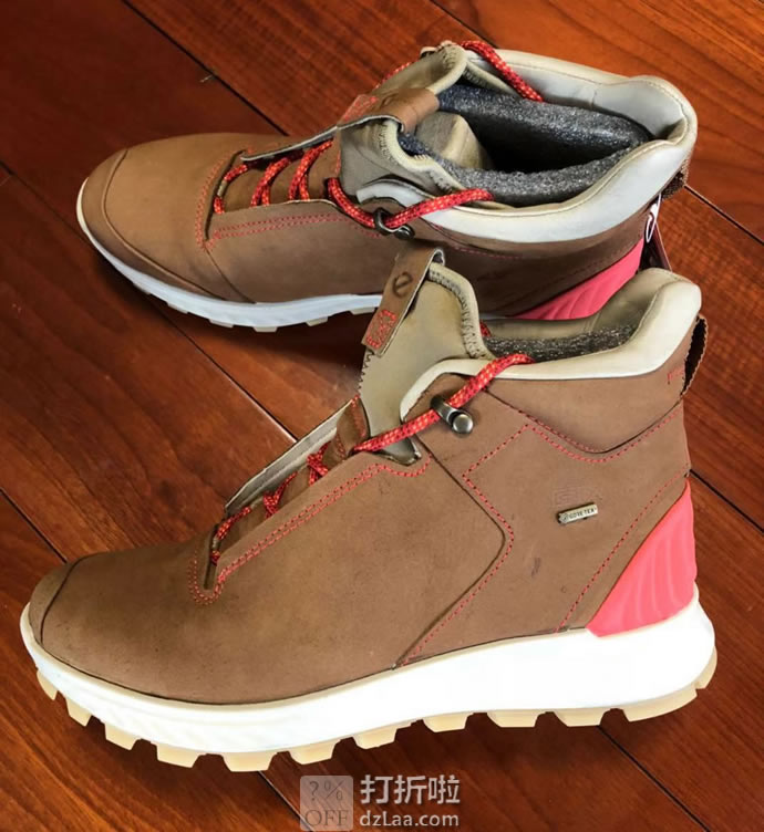 ECCO 爱步 Exostrike 突破系列 GTX防水 女式户外短靴 37码3.8折.65 海淘转运到手约¥670