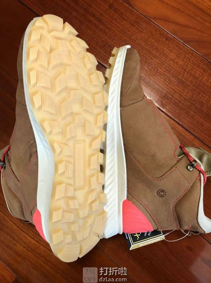 ECCO 爱步 Exostrike 突破系列 GTX防水 女式户外短靴 37码3.8折.65 海淘转运到手约¥670