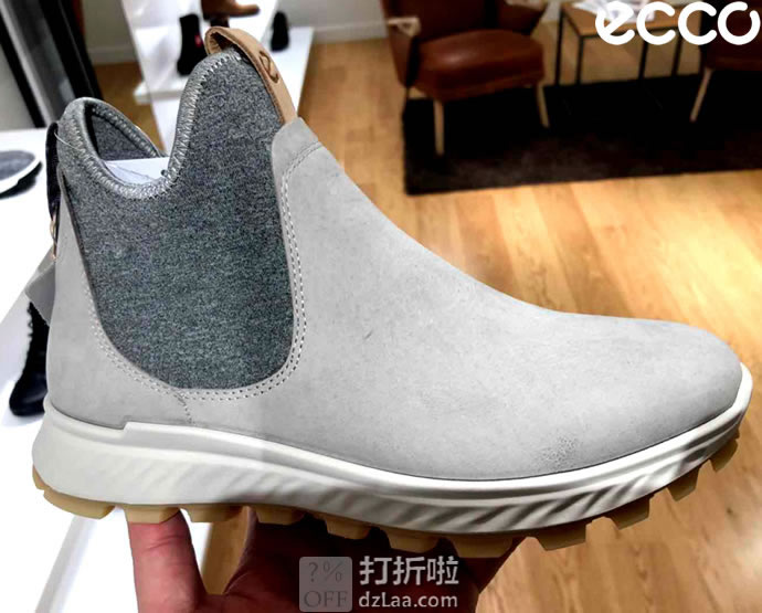 限尺码 ECCO 爱步 Exostrike 突破系列 女式切尔西短靴 ¥447起 中亚Prime会员免运费直邮到手约¥495